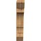 Ekena Millwork Balboa Slat Smooth Bracket, Western Red Cedar, 3 1/2"W x 16"D x 20"H BKT04X16X20BOA06SWR - alternate 3